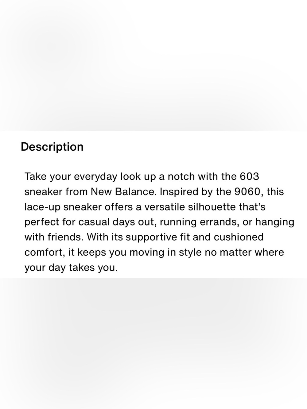 New Balance 603 Sneaker - Picture 3 of 8